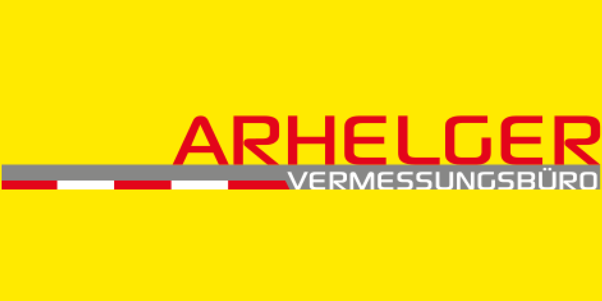 Logo des Vermessungsbüros Arhelger – professionelles Branding für Vermessungsdienstleistungen und Liegenschaftsplanung in Ehringshausen